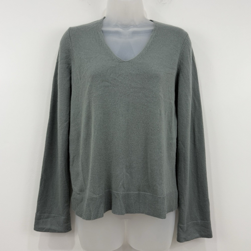 Theory 100% Cashmere Sweater S Quiet Luxury Capsule Minimal Preppy Old Money
